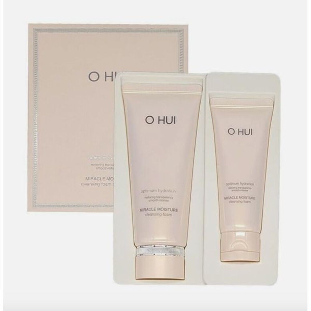[O HUI] Miracle Moisture Cleansing Foam Special Set (200ml+100ml) OHUI